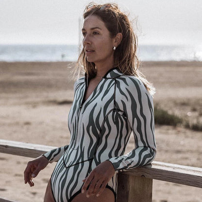 Elegant Monokini Bodysuit for Surf & Swim